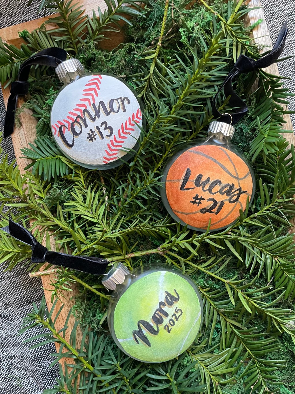 Personalized Sports Ornament